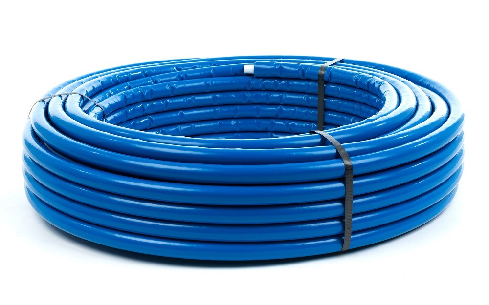 Iso-Mehrschichtverbundrohr blau 26 x 3 mm, 6 mm, 50 m Iso-Mehrschichtverbundrohr blau 26 x 3 mm, 6 mm, 50 m