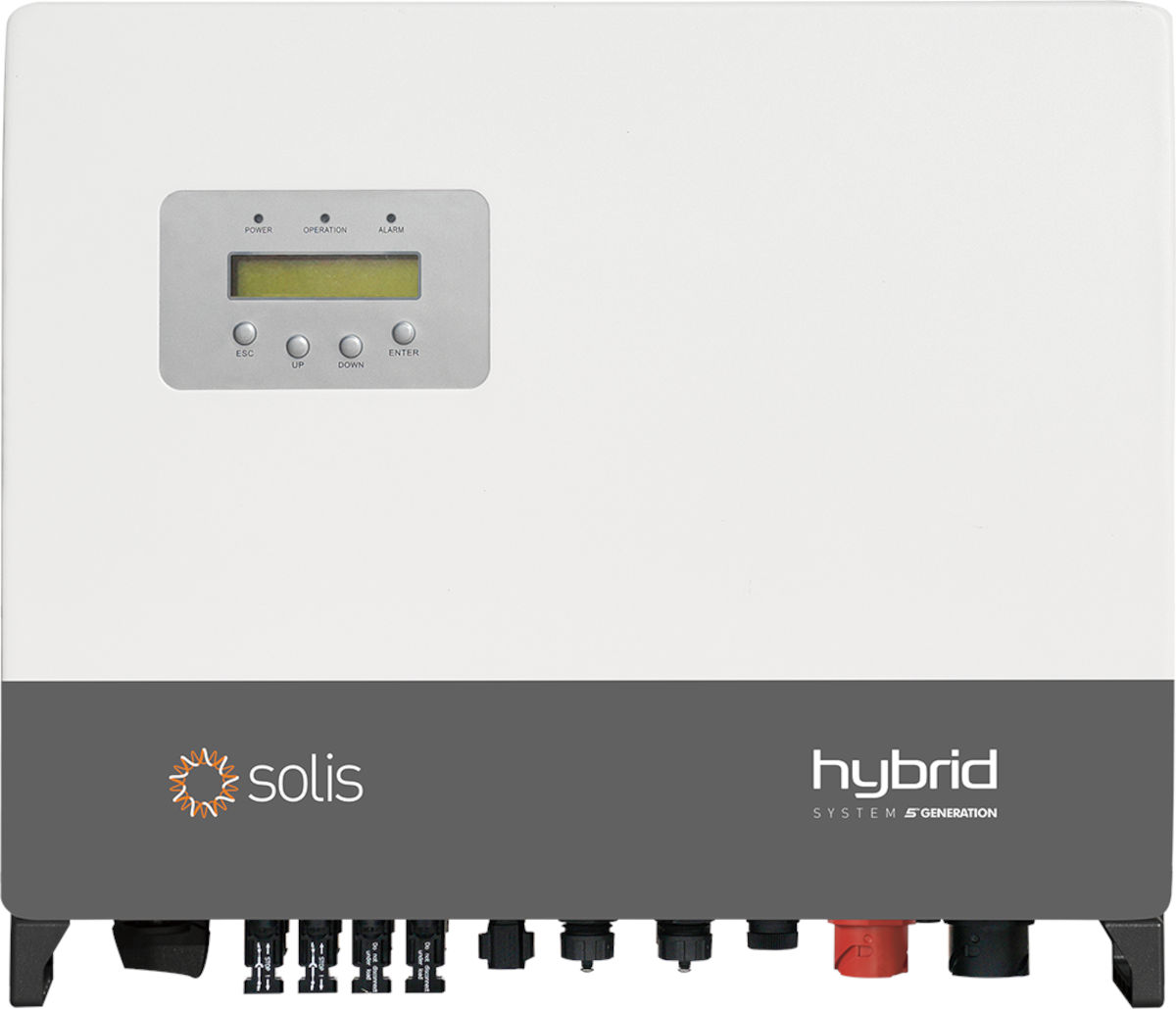 Solis Hybrid-Wechselrichter RHI-3P8K-HVES-5G-DC 3-phasig