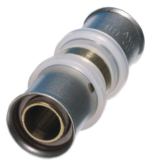 Pressfitting Kupplung 16 x 2 für Alu-Verbundrohr, 10 Stk