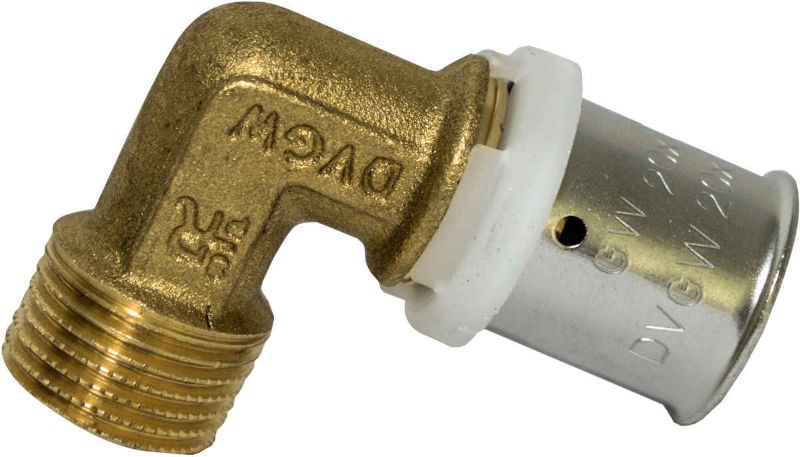 Fitting Winkel 90 Grad Außengewinde Fitting Winkel 90 Grad Außengewinde