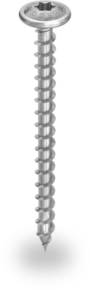 K2 Selbstbohrende Holzbauschraube mit Tellerkopf Ø 8,0 mm, 50 Stück K2 Selbstbohrende Holzbauschraube mit Tellerkopf Ø 8,0 mm, 50 Stück, Frontalansicht, stehend