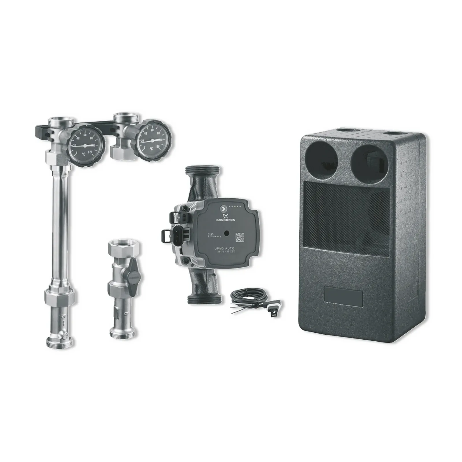 alpha innotec Pumpenbaugruppe PHZ 2 DN 25 6/4″ flachdichtend für Heizung