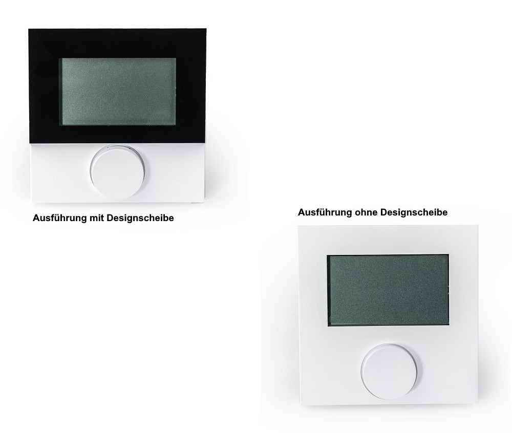 Möhlenhoff Regler Alpha direct Komfort Display 230V Designscheibe