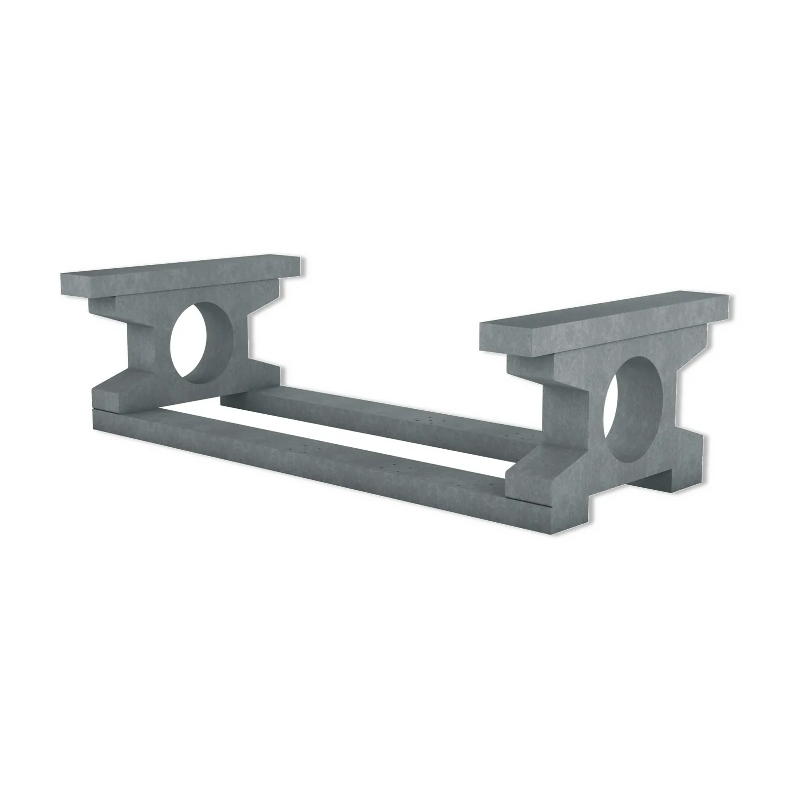 alpha innotec Bodenfundament BF-P für Luft-Wasser-Wärmepumpen, UV-stabiler Kunststoff