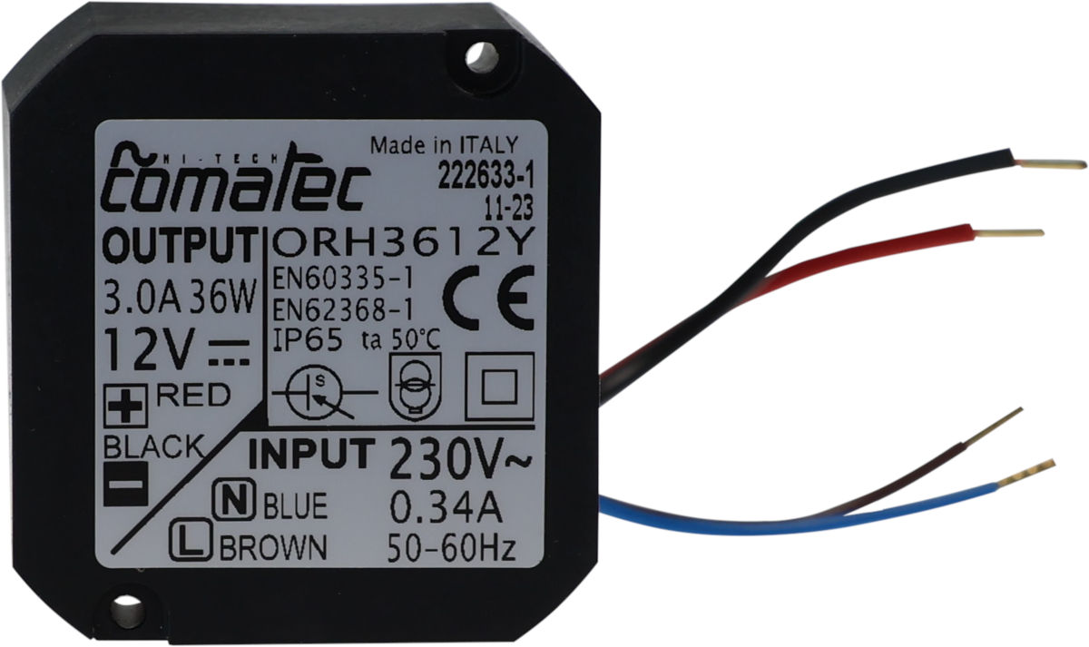 SmartFan 2.0 Netzteil Unterputz | Home Perfect SmartFan 2.0 Netzteil Unterputz, Frontansicht, auf weißem Hintergrund