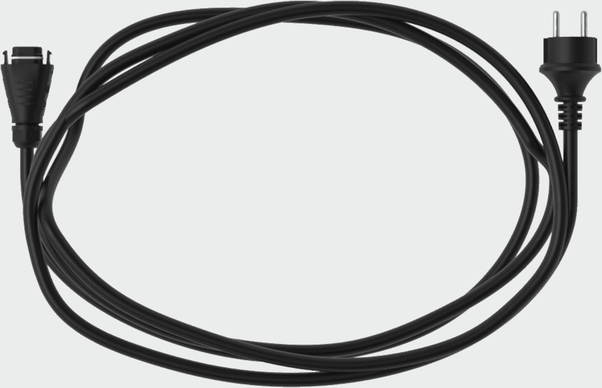 Hoymiles 5m Anschlussleitung, Schuko Stecker m. BC05-Buchse Hoymiles 5m Anschlussleitung, Schuko Stecker m. BC05-Buchse