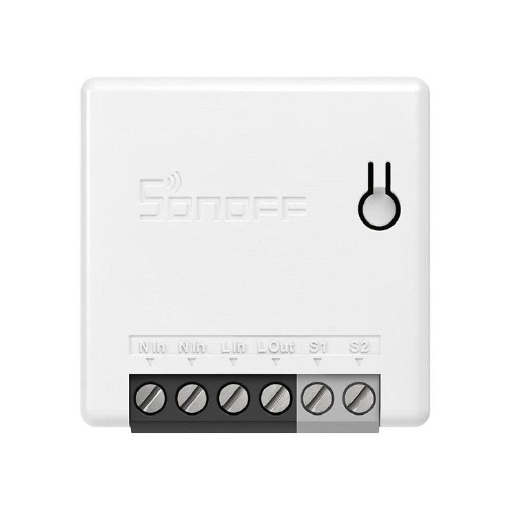 SONOFF ZigBee Smart Switch, Frontansicht, vor weißem Hintergrund